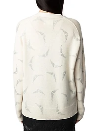 Mirka Crystal-Embellished Cashmere Cardigan