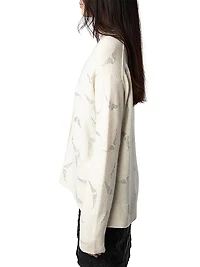 Mirka Crystal-Embellished Cashmere Cardigan
