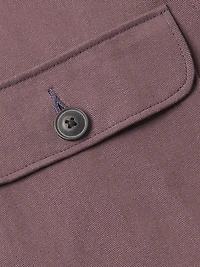 Dreamweaver Twill Button-Front Military Jacket