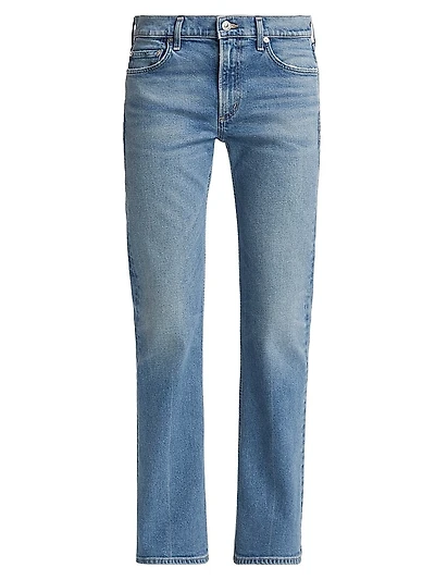 Genova Low-Slung Boot-Cut Jeans