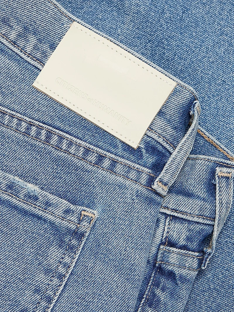 Genova Low-Slung Boot-Cut Jeans