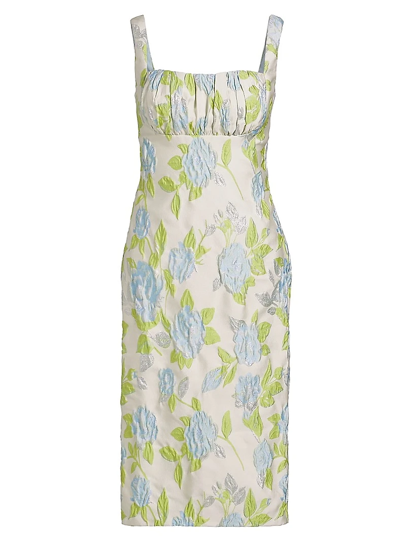 Ice Floral Cocktail Dress