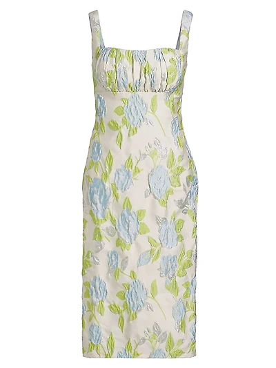 Ice Floral Cocktail Dress