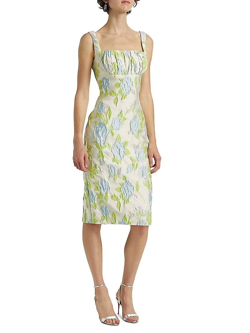 Ice Floral Cocktail Dress