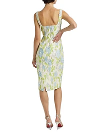 Ice Floral Cocktail Dress