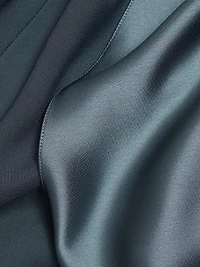 Mix Media Layered Slip Gown
