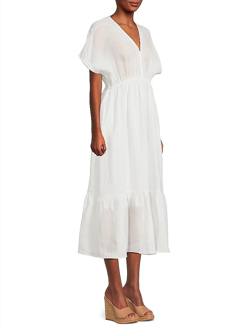 Bexley Linen Midi-Dress