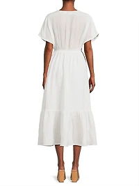 Bexley Linen Midi-Dress