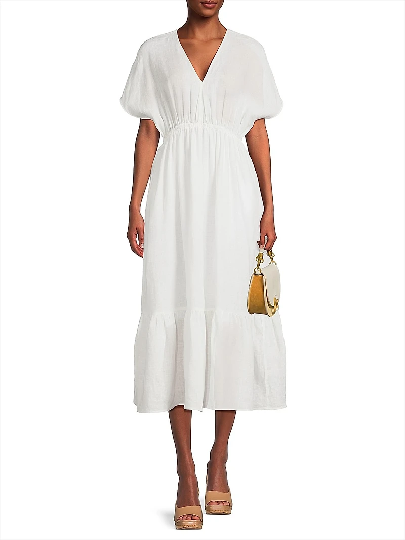 Bexley Linen Midi-Dress
