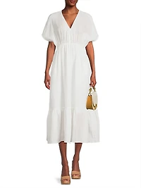 Bexley Linen Midi-Dress