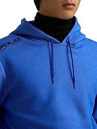Logo Cotton-Blend Drawstring Hoodie
