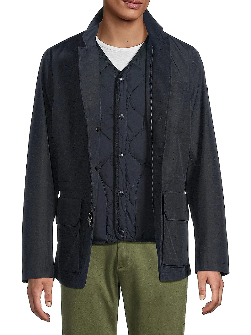 Water-Repellent Twill Jacket