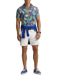 Tropical Slim-Fit Polo Shirt