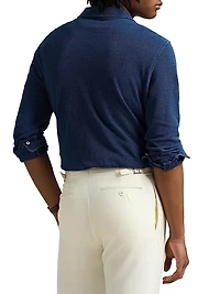 Cotton Mesh Polo Shirt