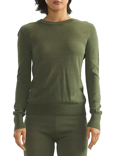 Knit Crewneck Top