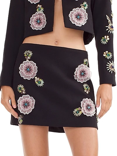 Embellished Miniskirt