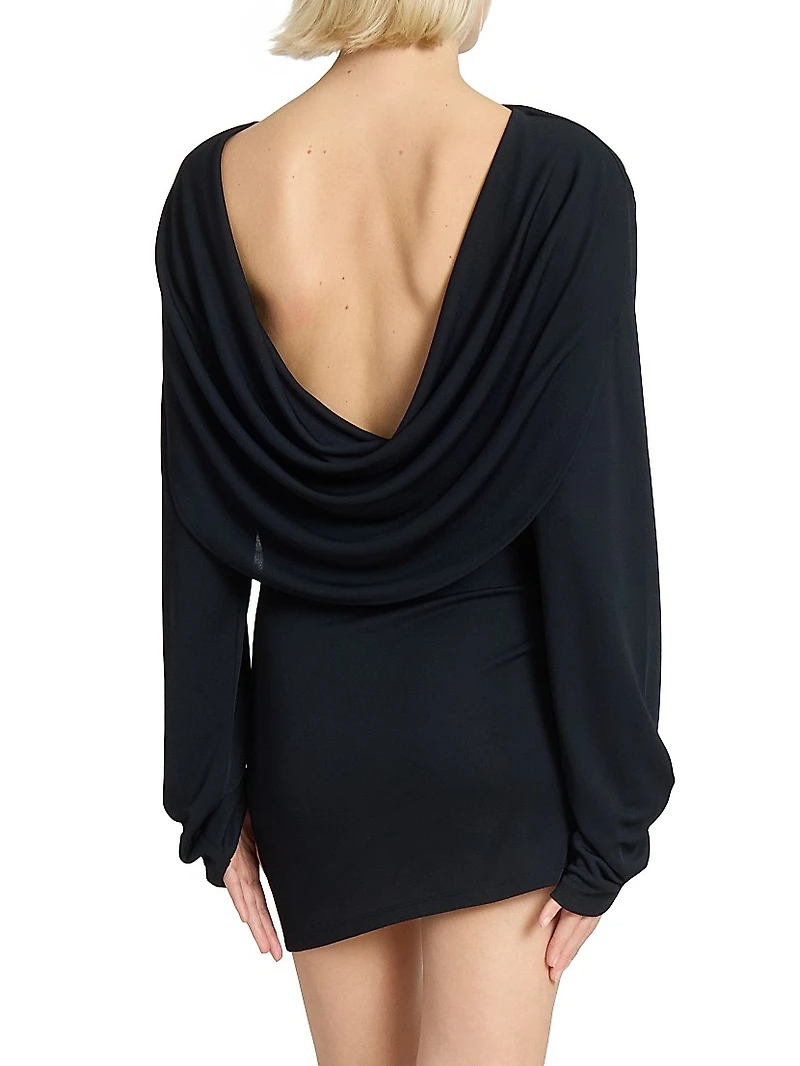 Croisiere Draped Minidress