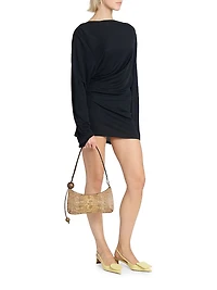 Croisiere Draped Minidress