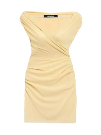 Rita Surplice Sheath Dress