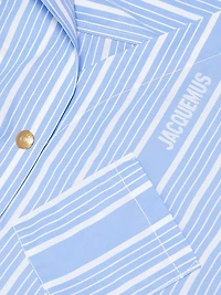 Asymmetrical Cotton Shirtdress