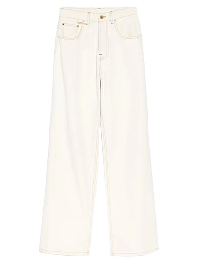 Le De-Nîmes Large Wide-Leg Jeans