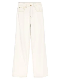 Le De-Nîmes Large Wide-Leg Jeans