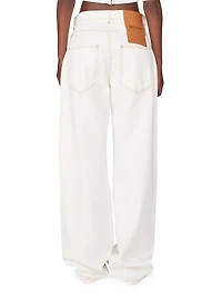 Le De-Nîmes Large Wide-Leg Jeans