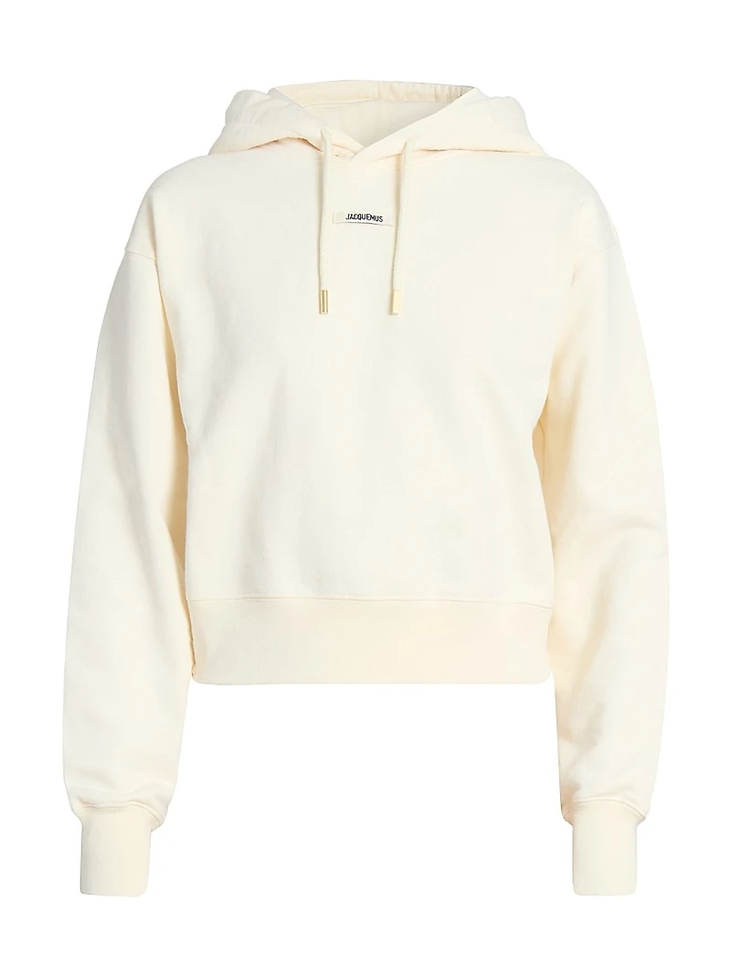 Grosgrain Logo Hoodie