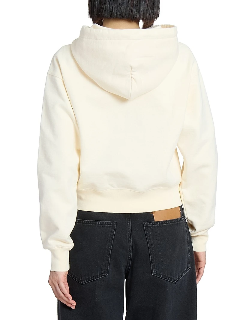 Grosgrain Logo Hoodie