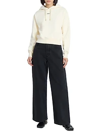 Grosgrain Logo Hoodie