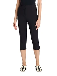 Seamed Capri Pants
