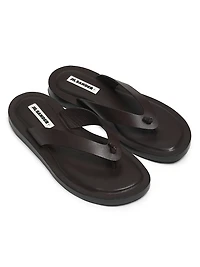 Knotted Leather Sandals