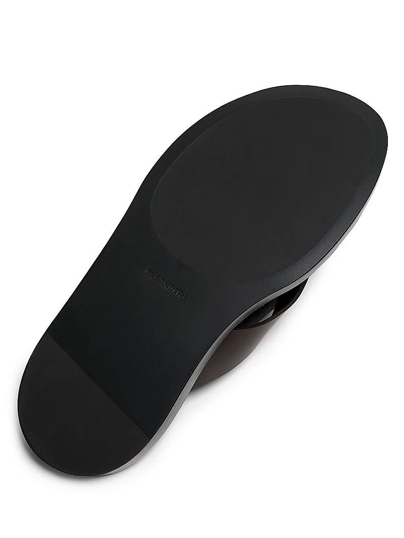 Knotted Leather Sandals