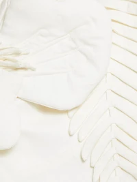 Garden Appliqué Sleeveless Midi-Dress