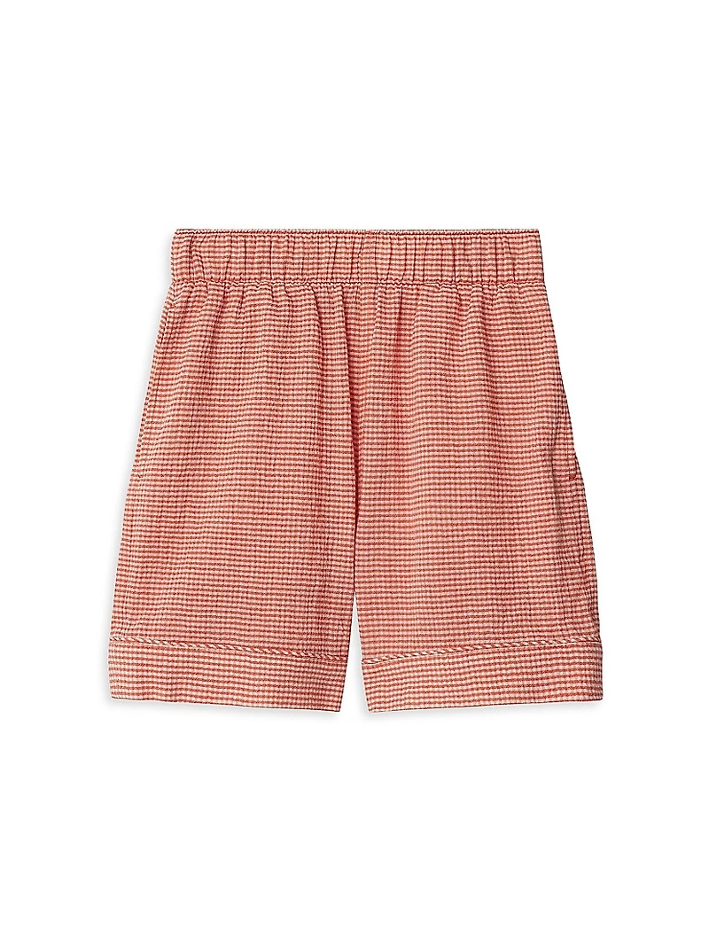 Little Boy's & Xander Gingham Shorts