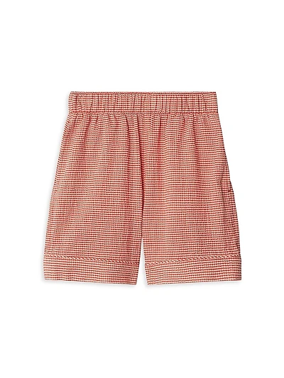 Little Boy's & Xander Gingham Shorts