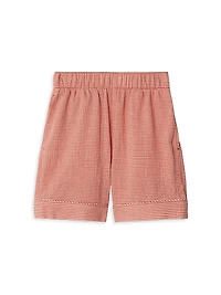 Little Boy's & Xander Gingham Shorts