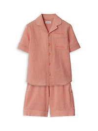 Little Boy's & Xander Gingham Shorts