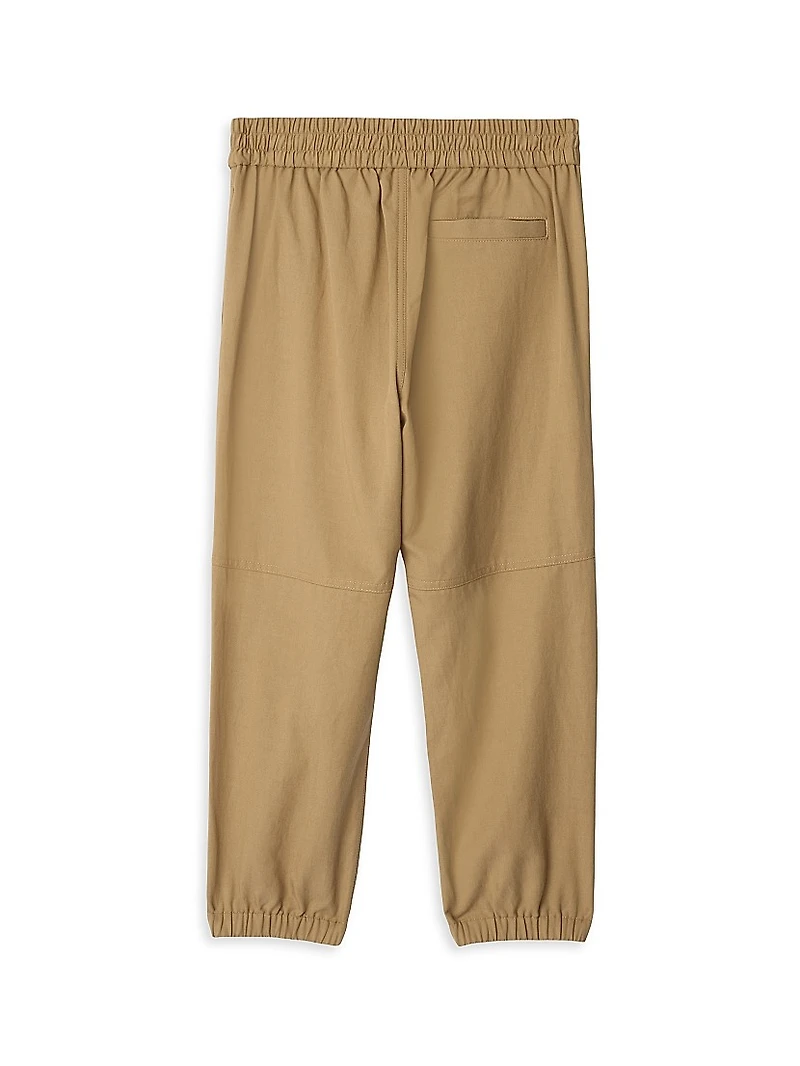 Little Boy's & Travard Cotton-Blend Trousers
