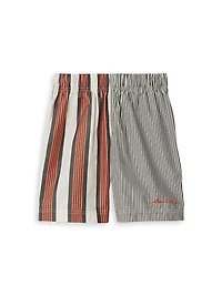 Little Boy's & Felix Striped Shorts