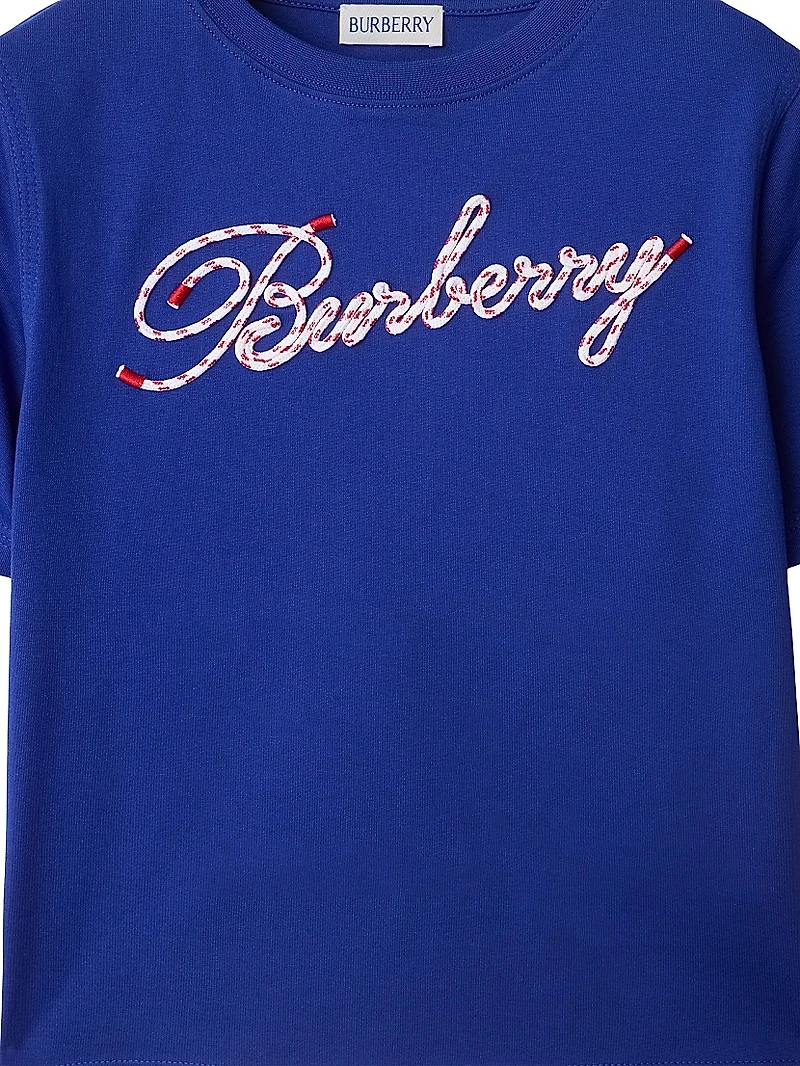 Little Boy's & Rope Logo T-Shirt