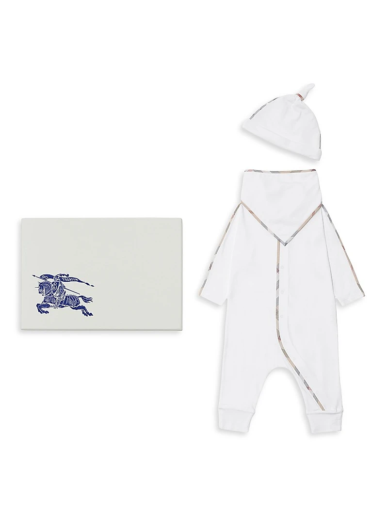 Baby's Hamilton Stretch Cotton Three-Piece Gift Set