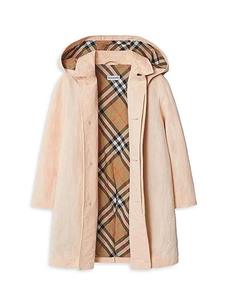 Little Girl's & Girl's Hadley Hooded Coat