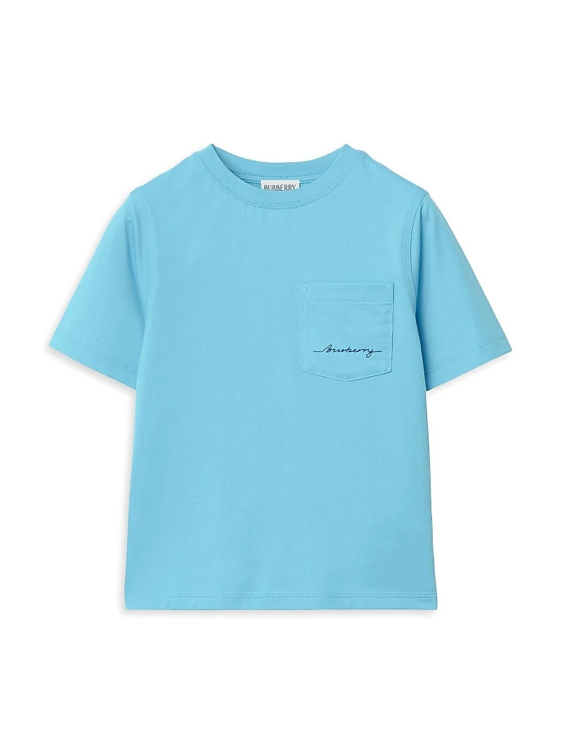 Baby Boy's, Little Boy's & Cedar Logo Pocket T-Shirt