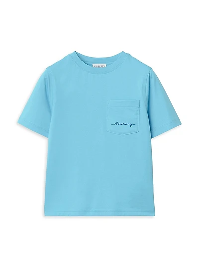 Baby Boy's, Little Boy's & Cedar Logo Pocket T-Shirt