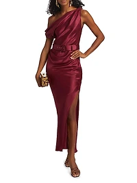 Halle Off-The-Shoulder Maxi Dress