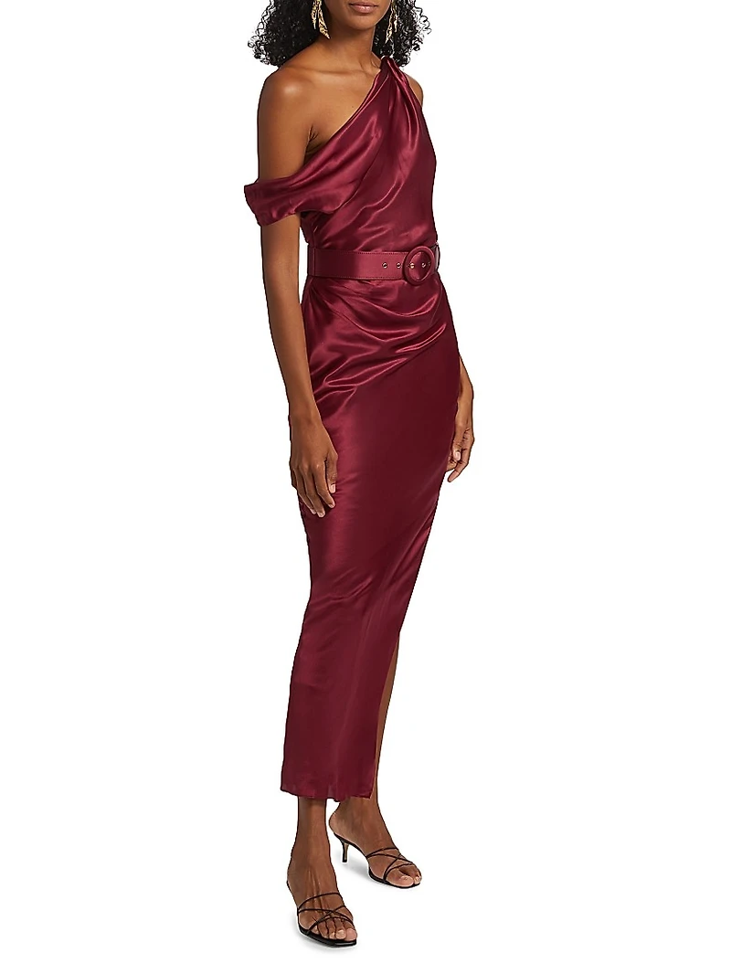Halle Off-The-Shoulder Maxi Dress
