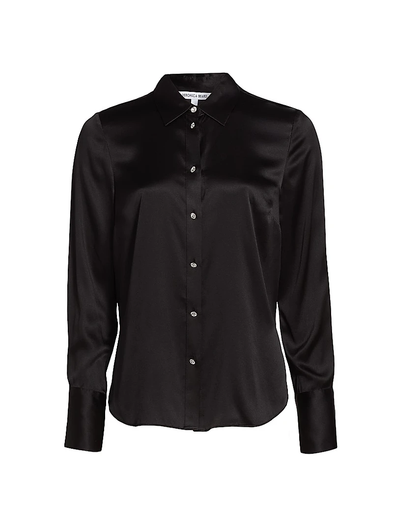 Monique Silk-Blend Shirt