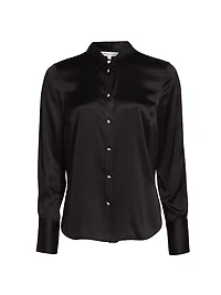 Monique Silk-Blend Shirt