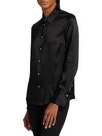 Monique Silk-Blend Shirt